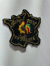 ancien écusson brodé vintage