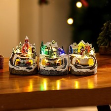 Maison de village de Noël