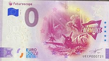 BILLET 0 EURO FUTUROSCOPE  MISSION BERMUDES  FRANCE 2025 NUMERO DIVERS