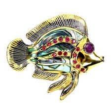 925 Argent Sterling Broche