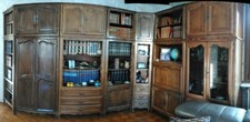 Très belle bibliothèque en bois