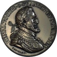 France, Médaille, Henri IV