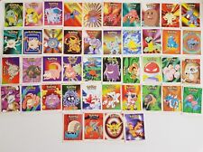 Cartes pokémon - DUNKIN BOOMER trading card sticker - année 2000 (à l'unité)