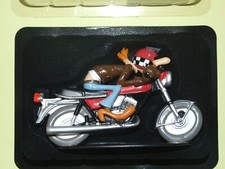 FIGURINE MOTO JOE BAR TEAM N°11 RENE DELANBULE SUR SA YAMAHA 250 RD HACHETTE 1:1