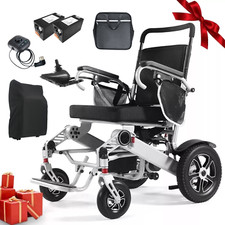 Fauteuil roulant électrique adulte pour seniors autonomie de 40 km, moteur 700 W