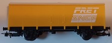 couvert jaune Fret SNCF JOUEF