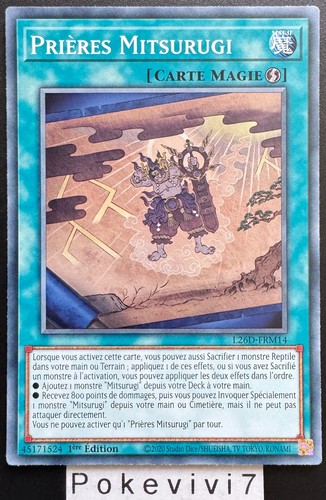 Carte prieres - yu-gi-oh!,