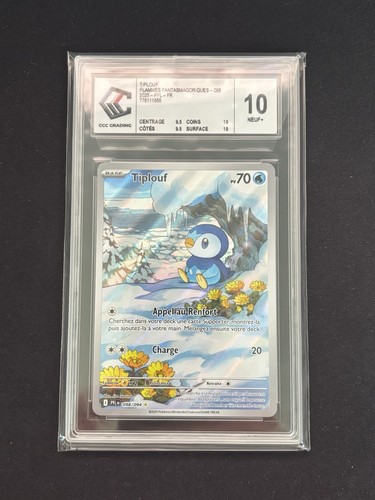 Carte pokémon gradée - pokémon, ccc10