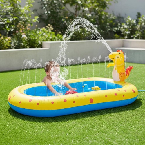 Piscine gonflable dinosaure - gonflable,