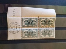 Timbre Libération tours Mairie Mayer  N 25 ** Signé Côte 2000 € ref 4647