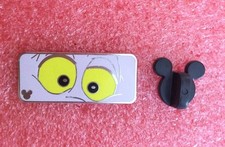 T09 Pins DISNEY Yeux Jaunes FIDGET Mascotte EPCOT pin trading hidden