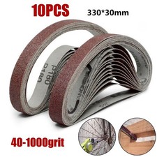 10 pièces bande de ponçage 120-1000 grain bande abrasive abrasive bande poliss