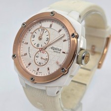 Alpina geneve watch white - alpina,