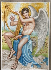 Aquarelle Originale Du Peintre