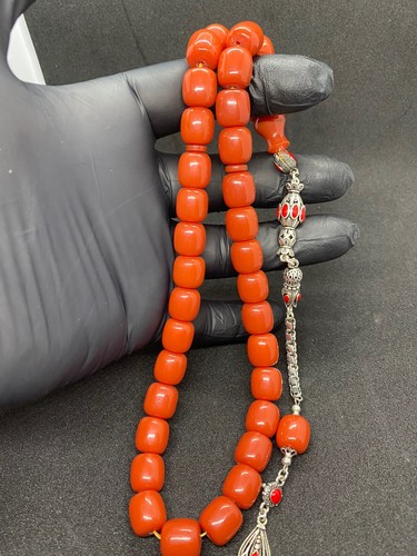Amber misbaha tasbih prayer - misbaha,
