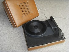 À RÉVISER : Ancien électrophone LENCO platine vinyle disque 16 33 45 78 tours