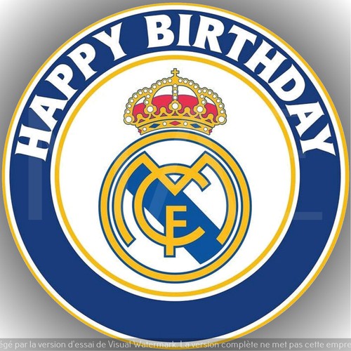 Real Madrid . Décoration de