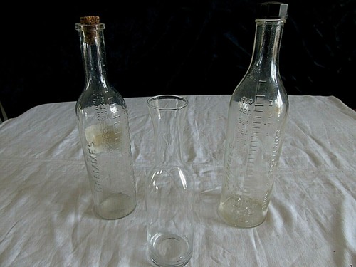 Lot anciennes bouteilles - de, 3