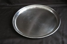Plat de service rond ancien en