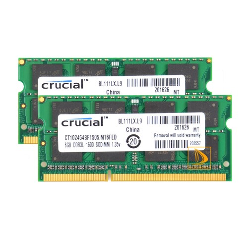 Crucial 8gb 16gb 2rx8 - 16gb,