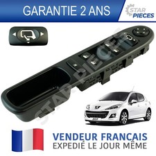 PLATINE COMMANDE BOUTON LEVE VITRE AVANT GAUCHE PEUGEOT 207 2006-2014 6554.QG