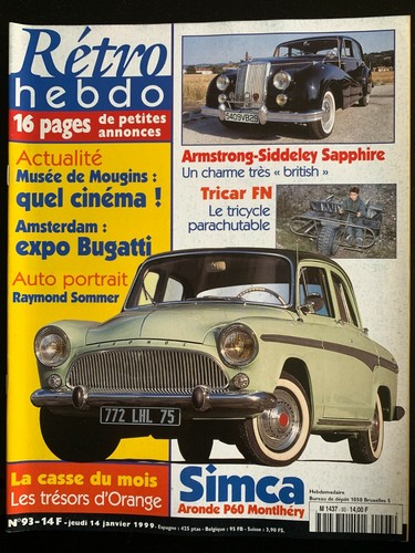 Retro hebdo essai simca - hebdo,