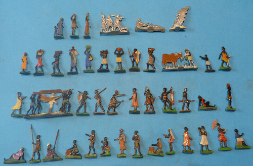 Plats étain zinnfiguren - plats,