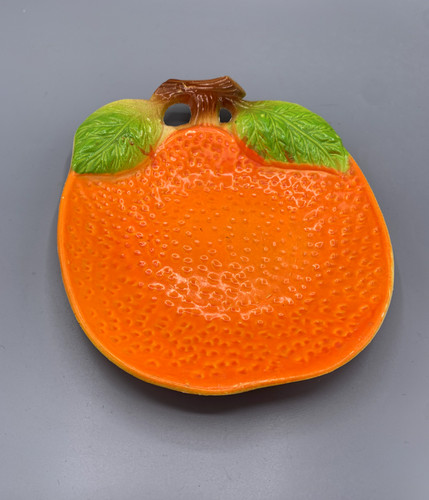 Plat vintage fruit orange - , en