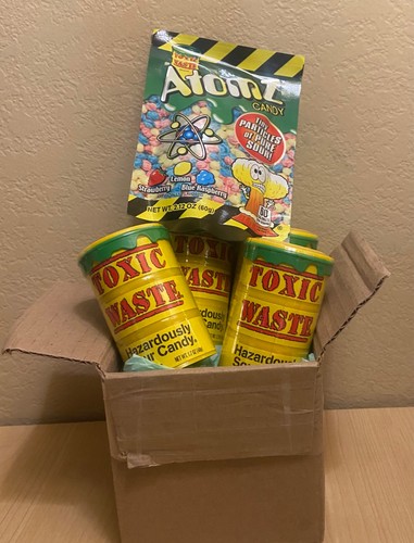 Box toxic waste - box, candy