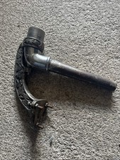 (OR1) Ancienne grande potence de gramophone phono décorée