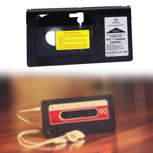 Adaptateur cassette vhs - adaptateur, vhs-c