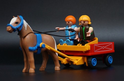 Playmobil calèche poney