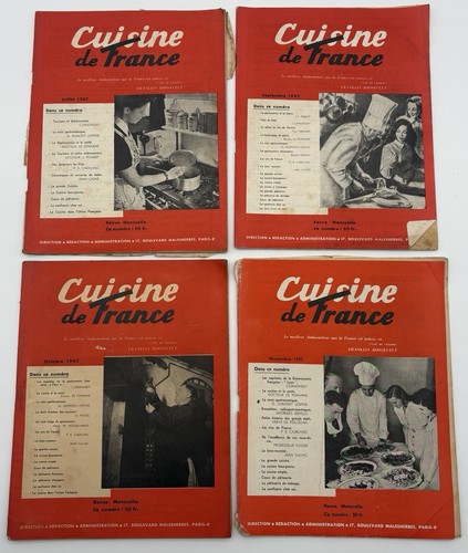 Lot revues cuisine vins - 4,