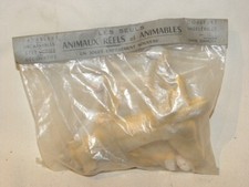 VINTAGE JOUET ANCIEN FIGURINE ARTICULE TIGRE LATEX EXINCO EX-IN-CO NEUVE BLISTER