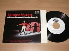 Caterina Valente Promo EP 7 " Single - Blanche-Neige / 1962 Allemand Decca Mint