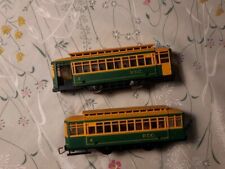 Wagons / Tramway Jaune Et Vert Mehano T033 28474
