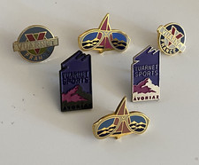 6 PIN'S MONTRES ET LUNETTES