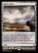 Magic MTG - Marsh Flats - Bataille de Zendikar Expeditions - EXC - EN - FOIL