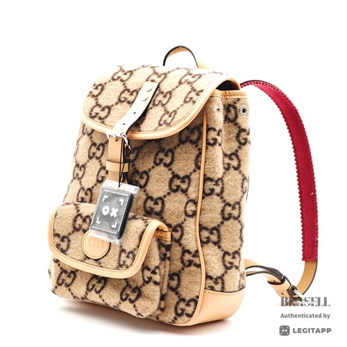 Sac dos laine gucci gg - laine,