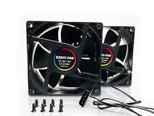 EZDIY-FAB 120mm 200CFM 4000RPM CPU Ventilateur de Refroidissement 12V DC 4 Pin M