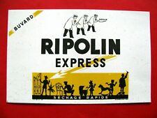  Ancien Buvard Peinture Ripolin Express Séchage Rapide