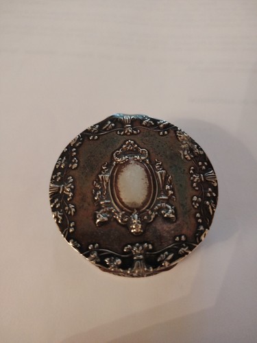 Petit poudrier argent - petit,