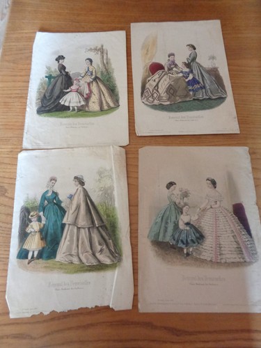 Lot gravures couleur de - couleur,
