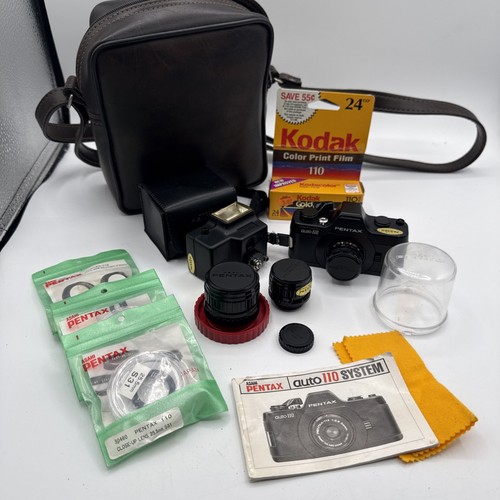 Pentax auto 110 film - film, camera