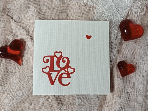 Carte Saint-Valentin, Carte de