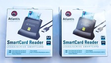 Lot 2 SmartCard Reader, Lecteur carte à puce Atlantis P005-SMARTCRV-U
