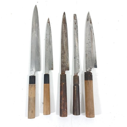 Lot couteaux sashimi - lot,