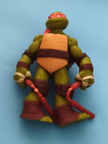 Figurine tortue ninja raphael - figurine,