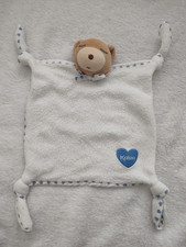 Doudou Semi Plat Carré Ours