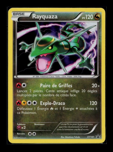 Carte pokémon rayquaza xy141 - pokémon,